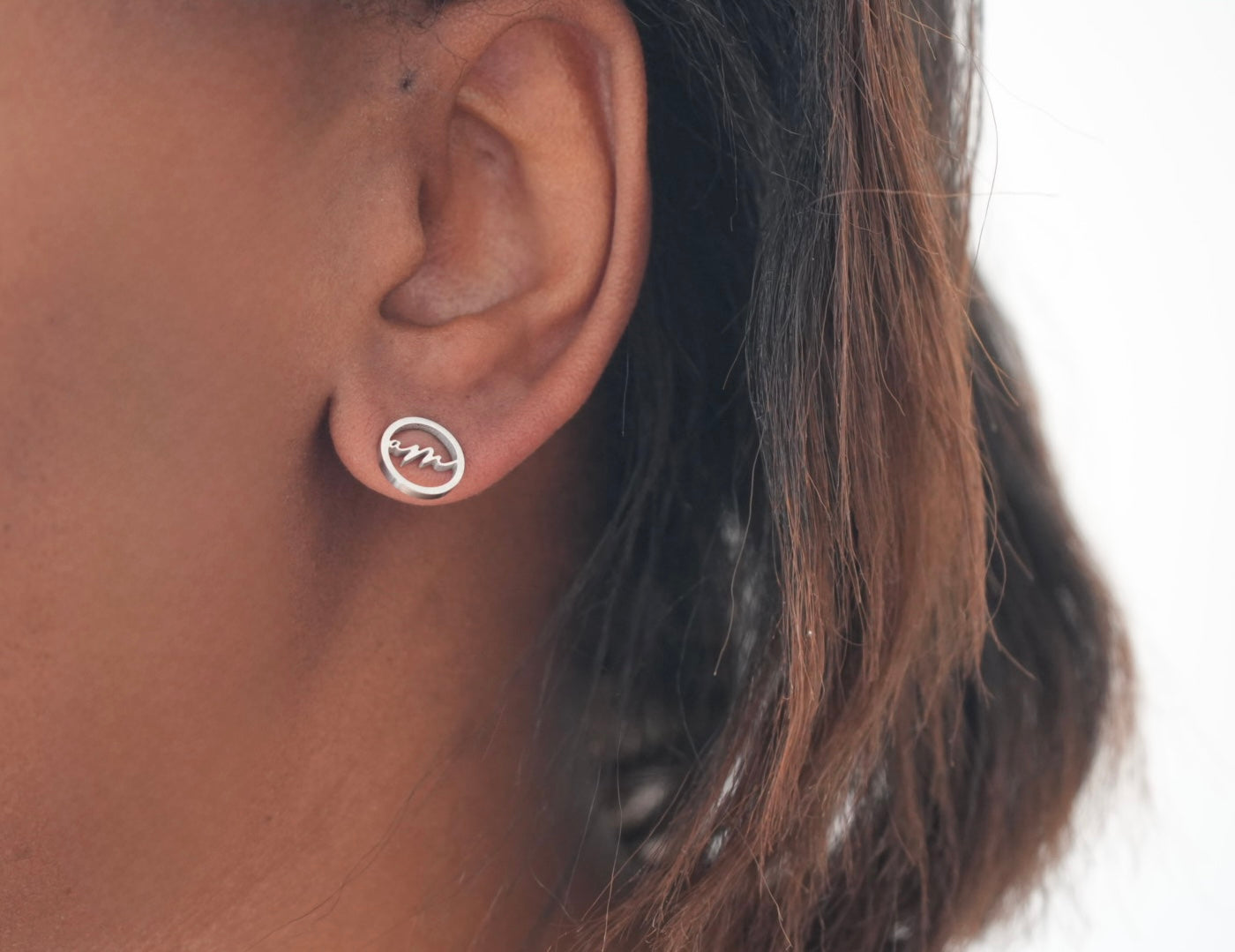 Lulu Silver Studs