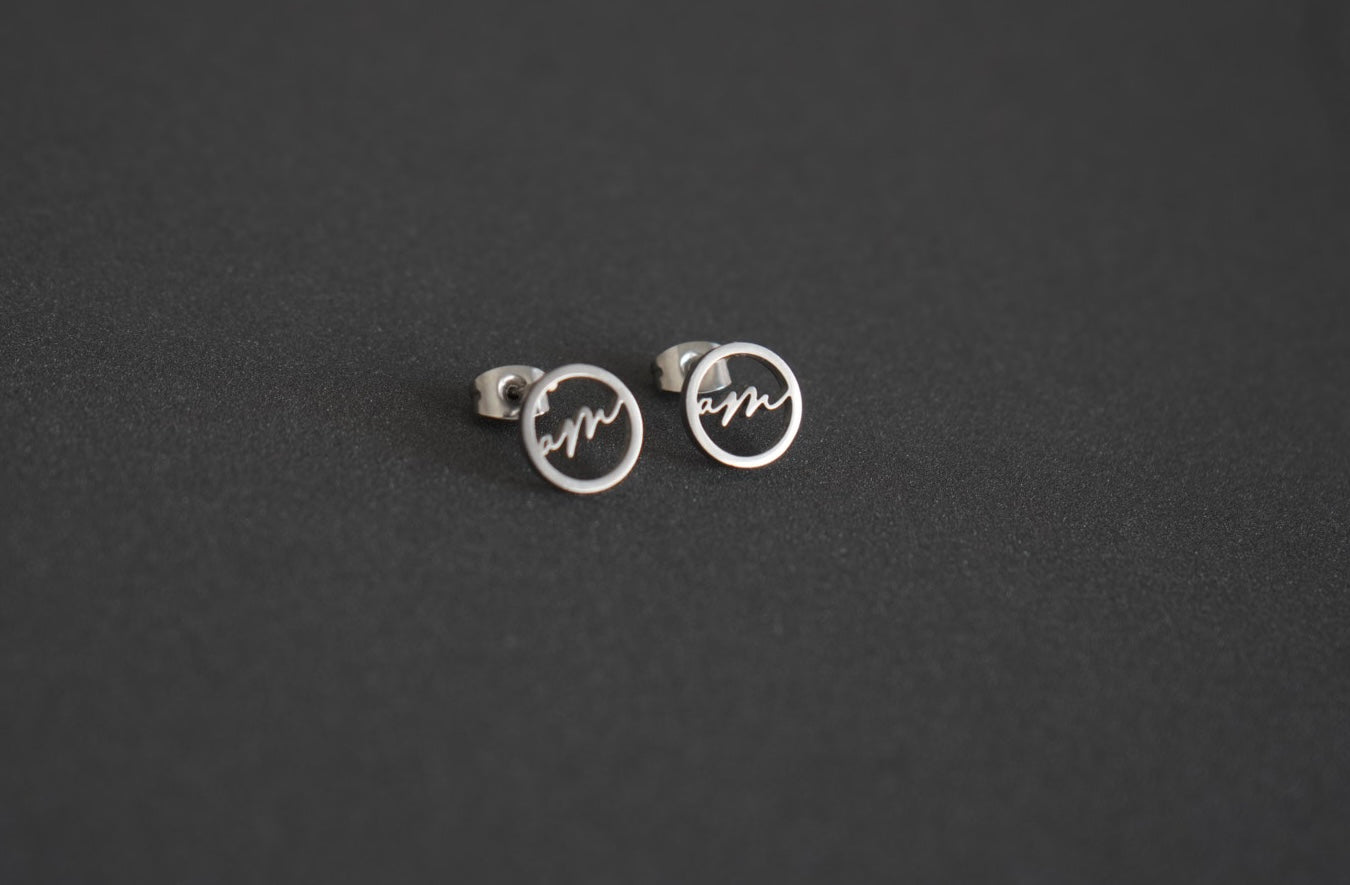 Lulu Silver Studs