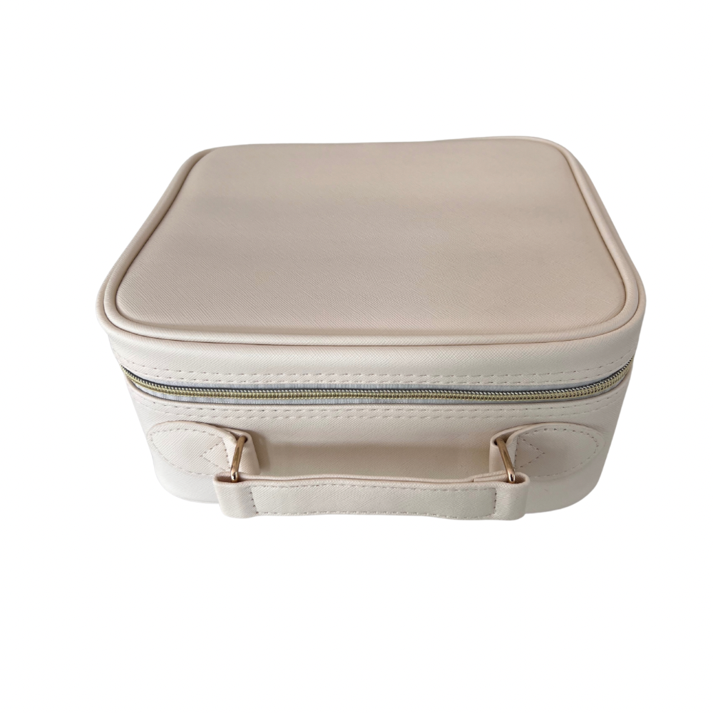 Makeup Bag with LED Mirror