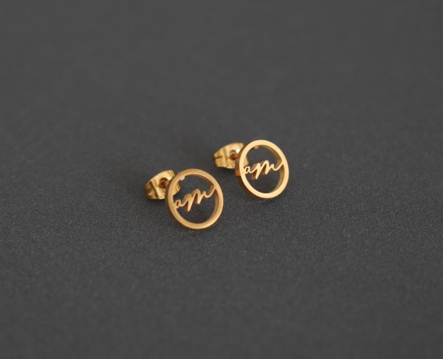 Lulu Gold Studs