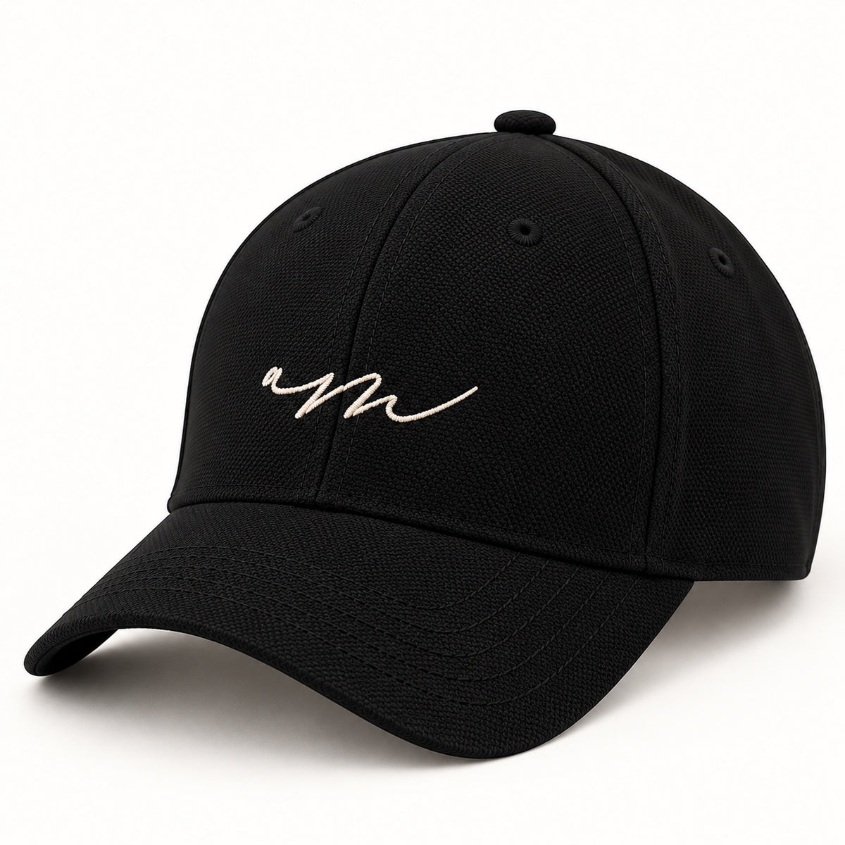 Ashley Mog The Signature Cap in Black - angled view